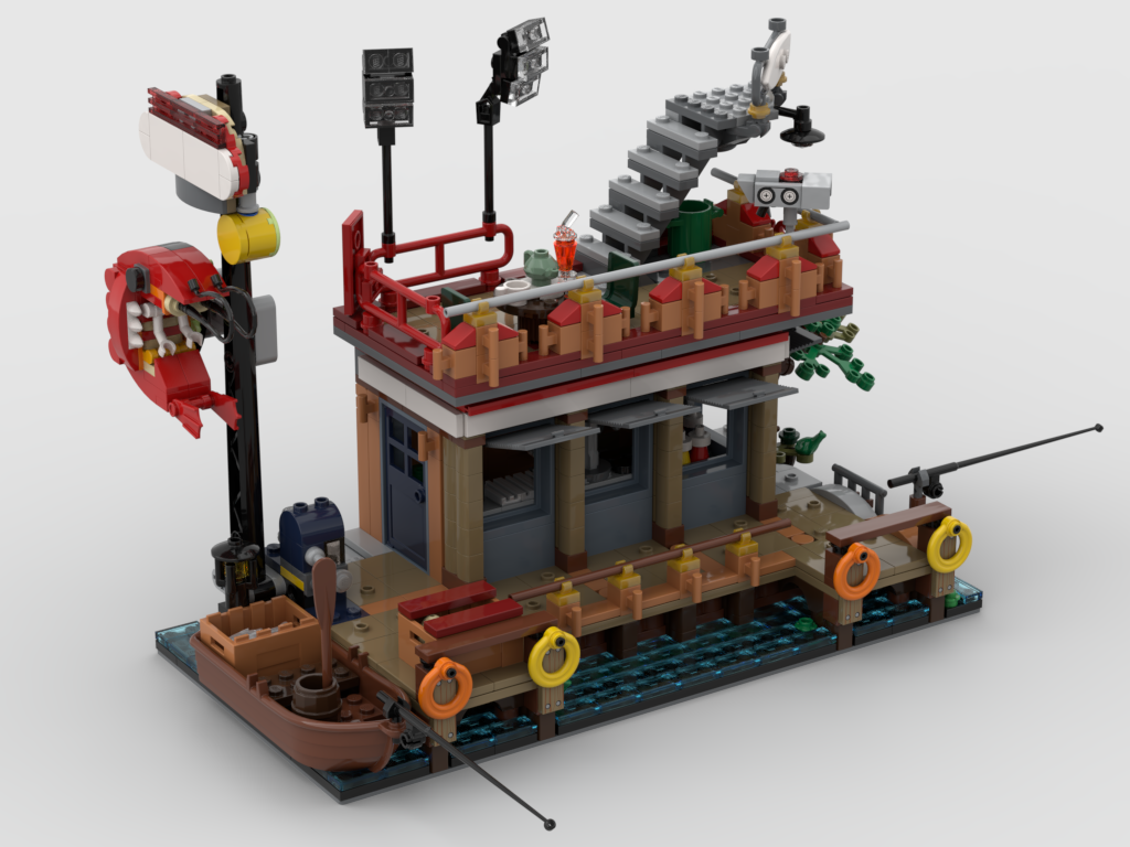 Shrimp Cafe - NINJAGO City Docks add-on