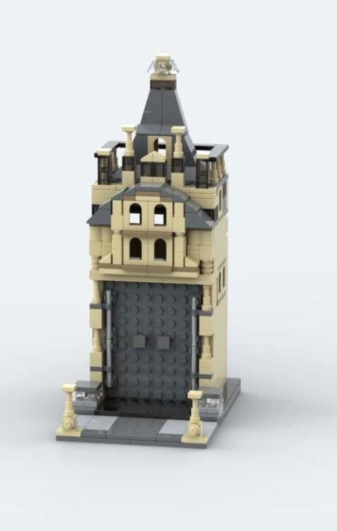 Castle Building - Alt Build of Louvre 21024 alternate build