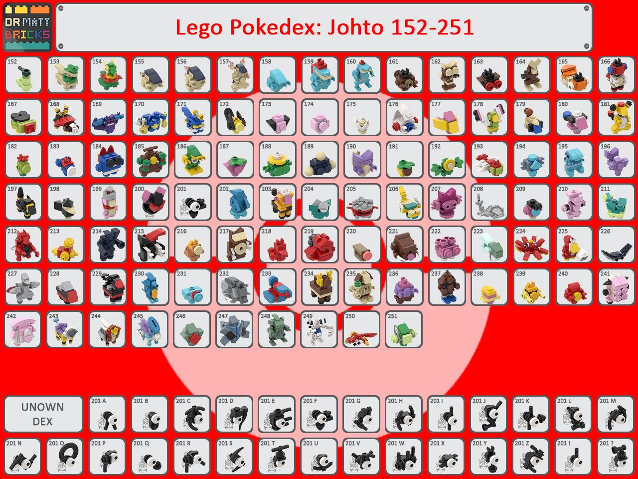 Lego Pokedex: 02 Johto