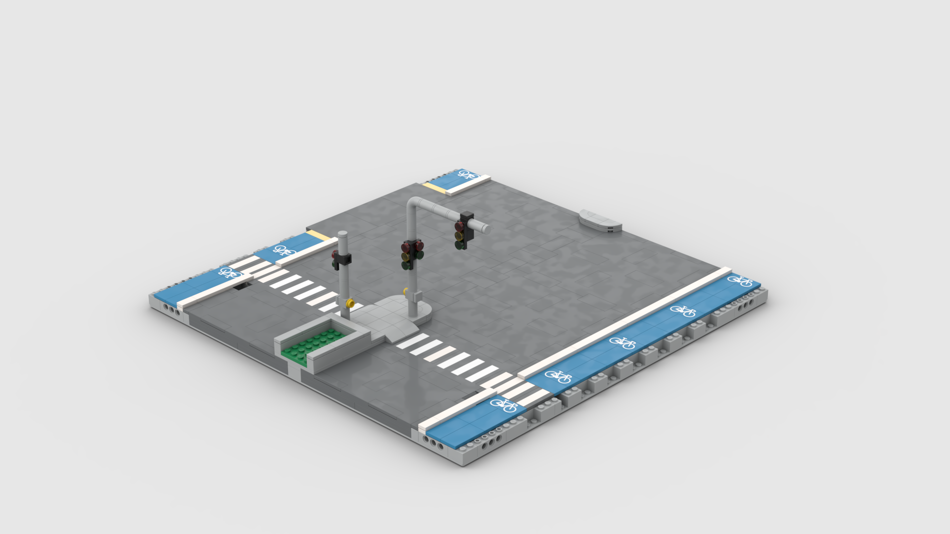 T-Intersection for Big Modular and One Way Street
