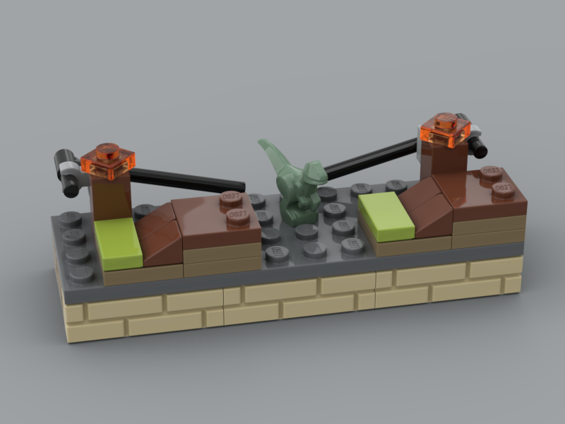 76945 - T.rex Breakout alternate build