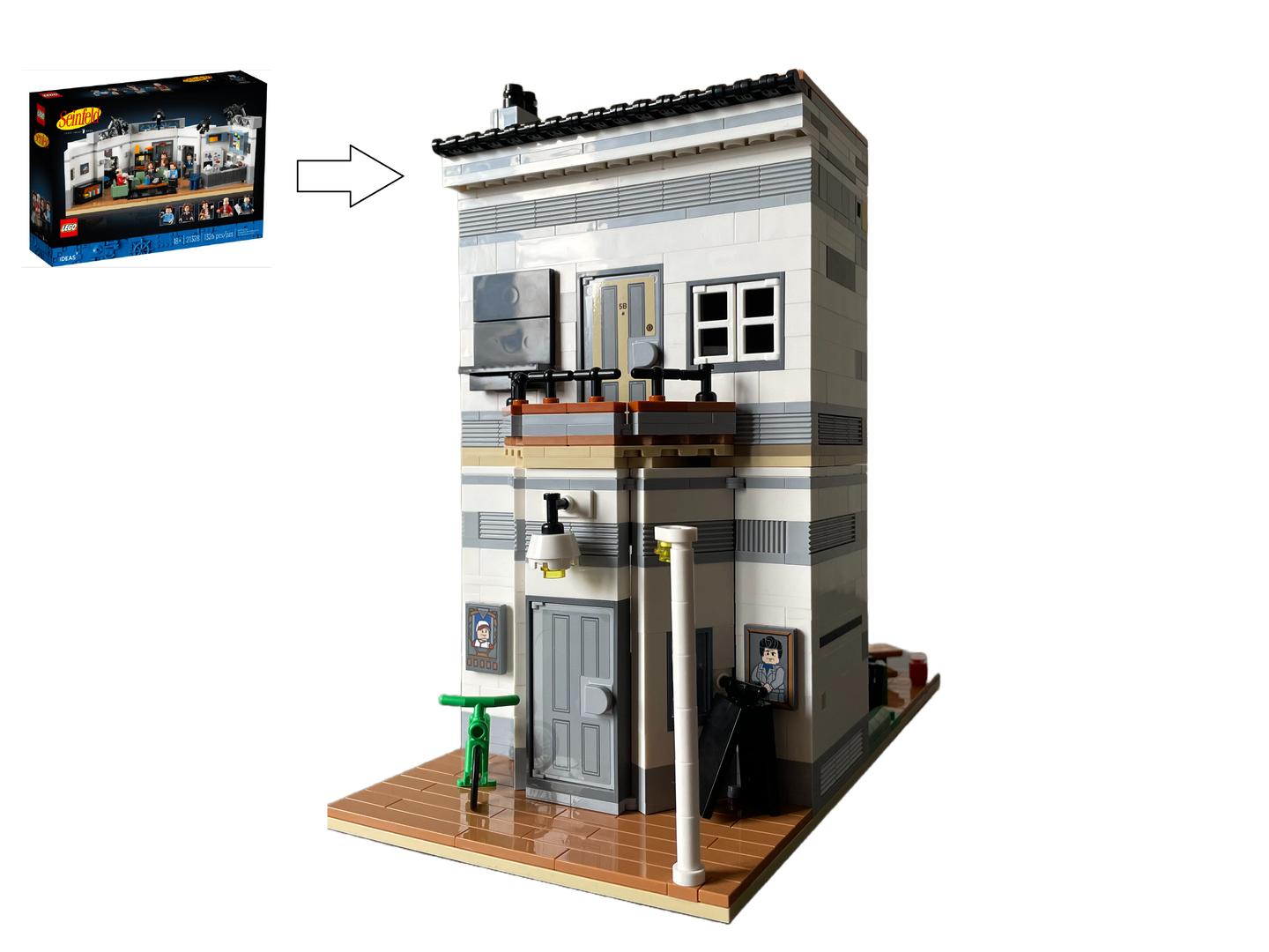 The Local Pub Modular Alternate build of 21328 Seinfled alternate build