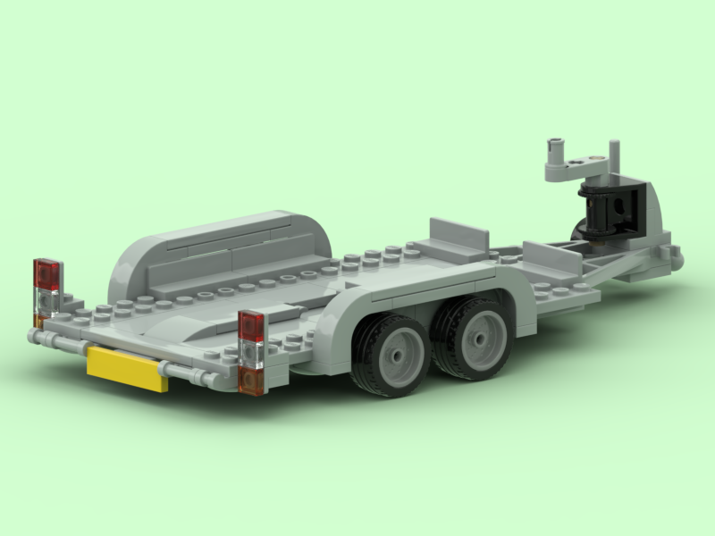 6/8 Stud Speed Champions Trailer