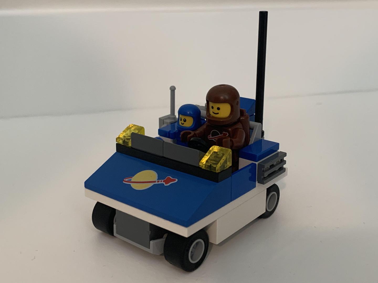Classic Space Buggy For Brown Spaceman And Baby