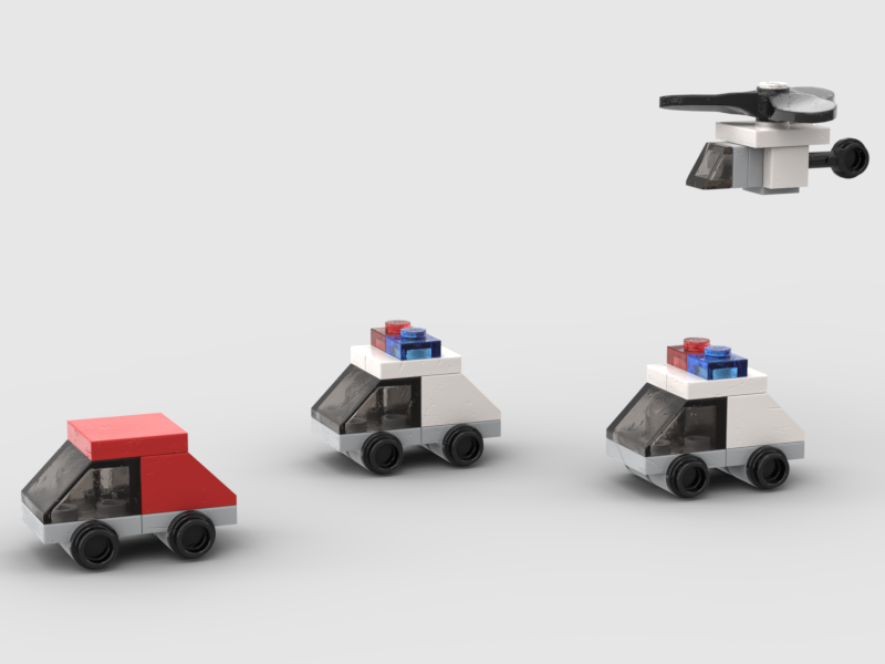 Police Chase Micro Build