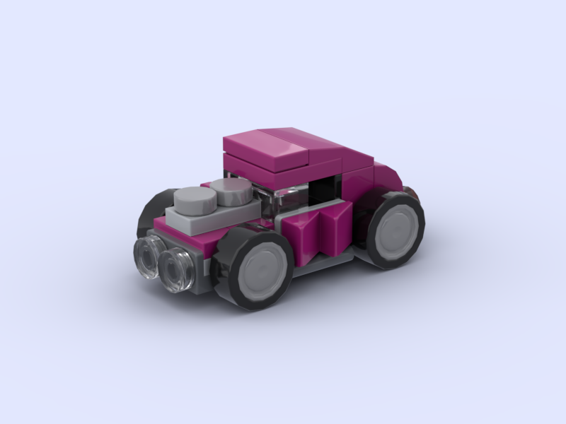 Micro Pink Hot Rod