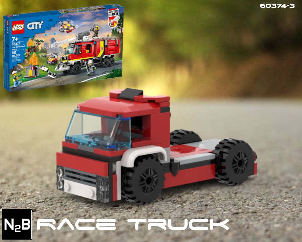 Race Truck - LEGO 60374 alternate build 3 alternate build