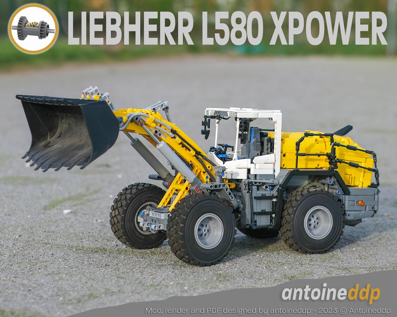 Liebherr L580 XPower: The Ultimate Lego Loader