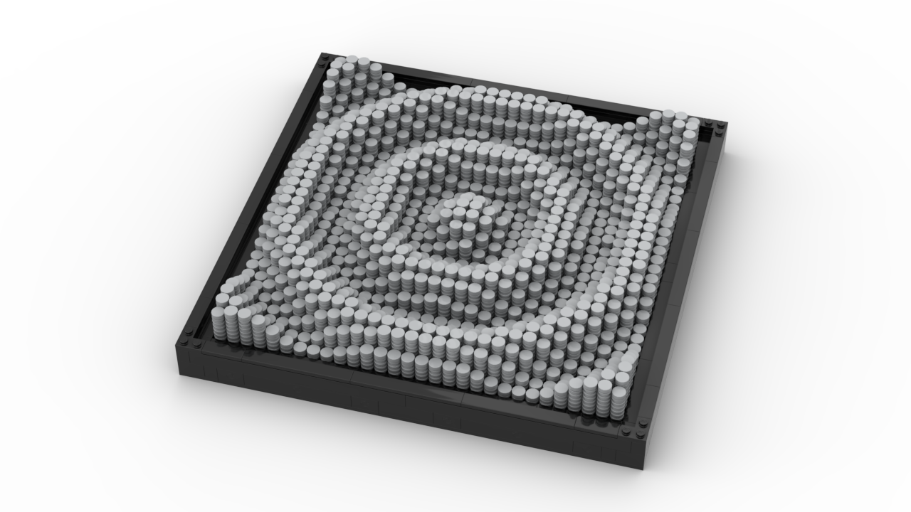 Circle Rings Mosaic Wall Art