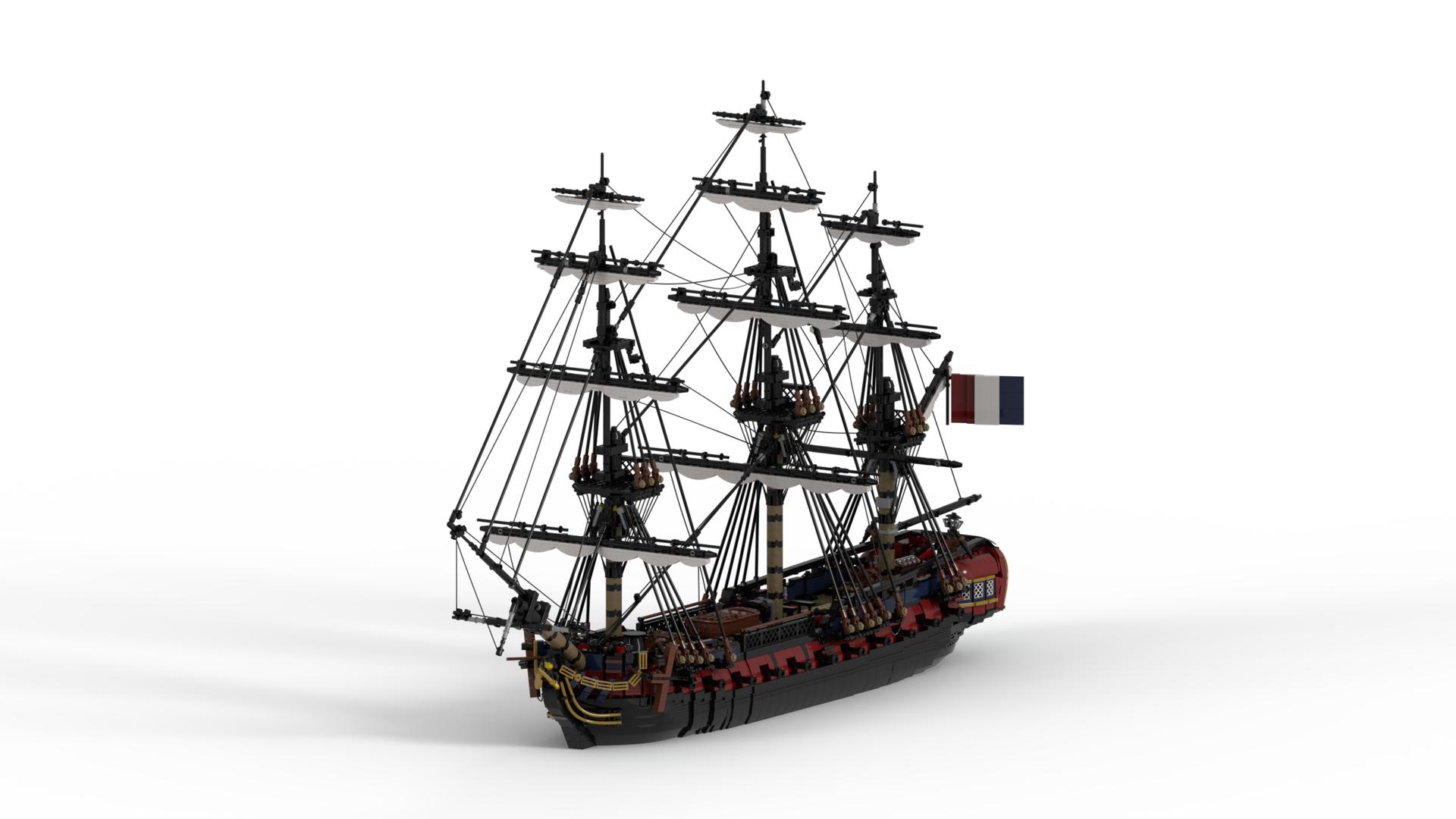 French Frigate "L'Emeraude "
