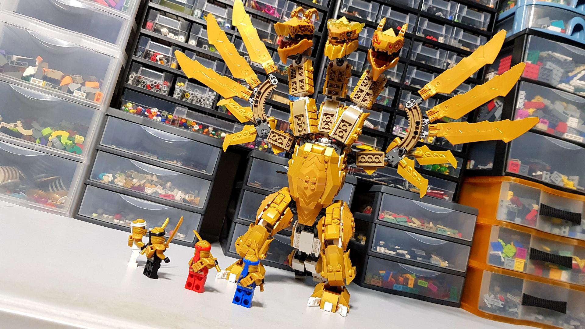 King Ghidorah - Golden Ultra Dragon Alternate Build