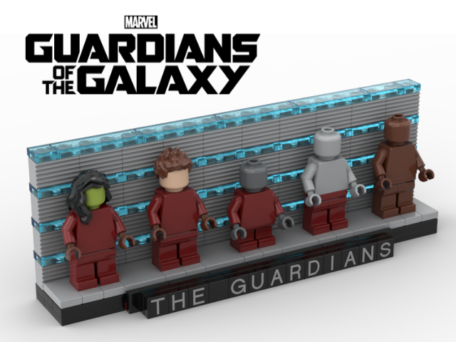 Guardians of the Galaxy Vol. 1 Minifigure Stand