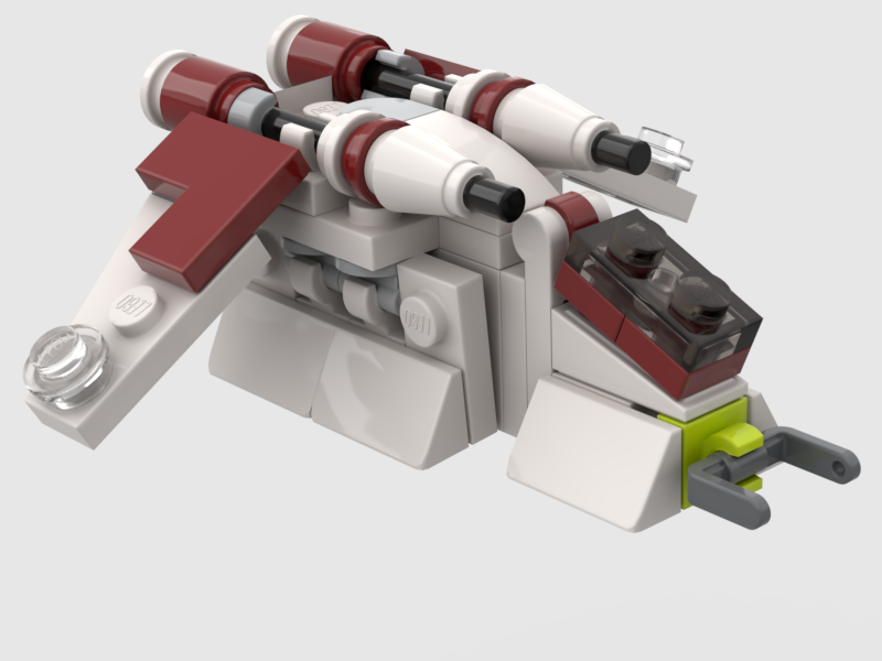 micro Republic gunship (Clone Wars)
