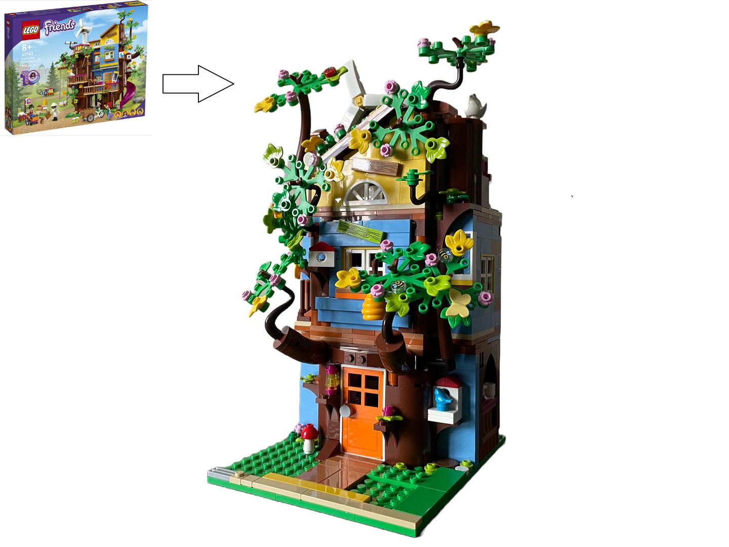 Treehouse Garden Centre Modular Alternate build of 41703