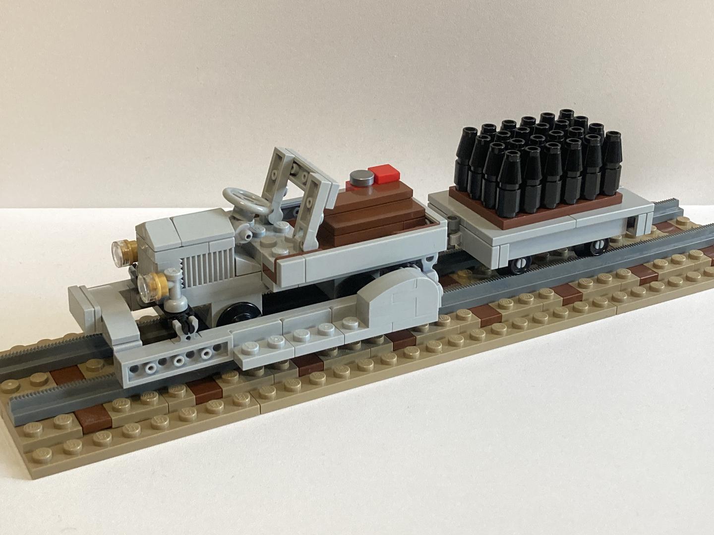 Crewe Tractor (WW1 Road/Rail Vehicle)