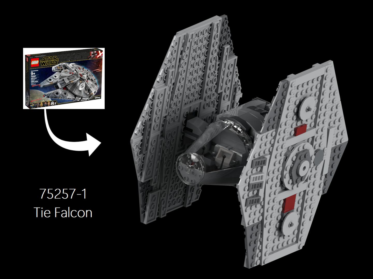 75257-1 Tie Falcon alternate build