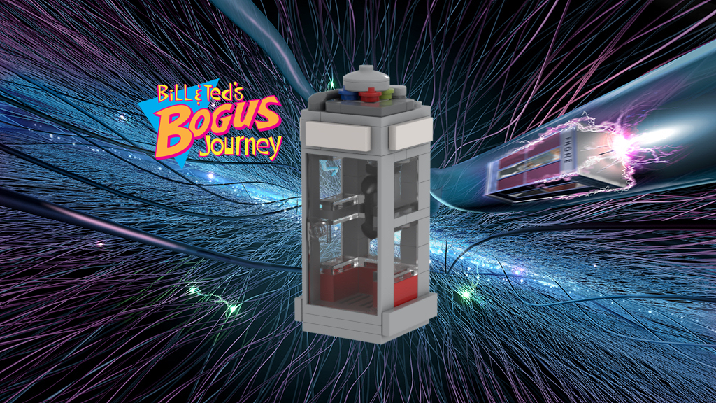 Bill and Ted's Bogus Journey Phone Booth Time Machine