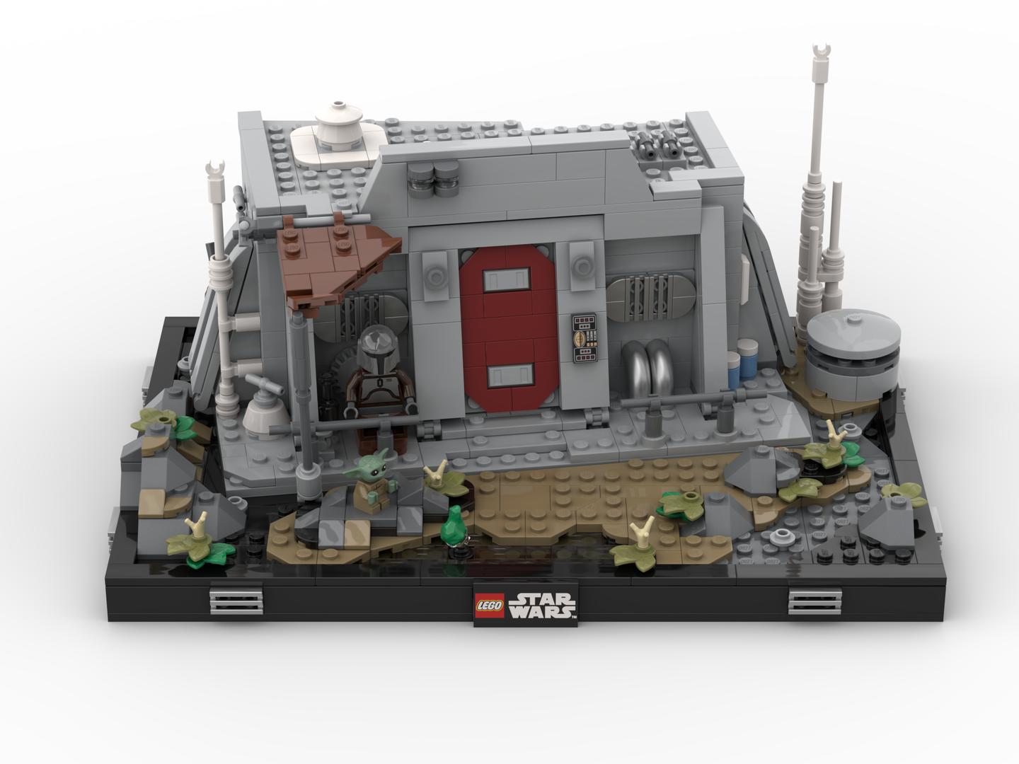 Mandalorian Navarro Homestead Diorama