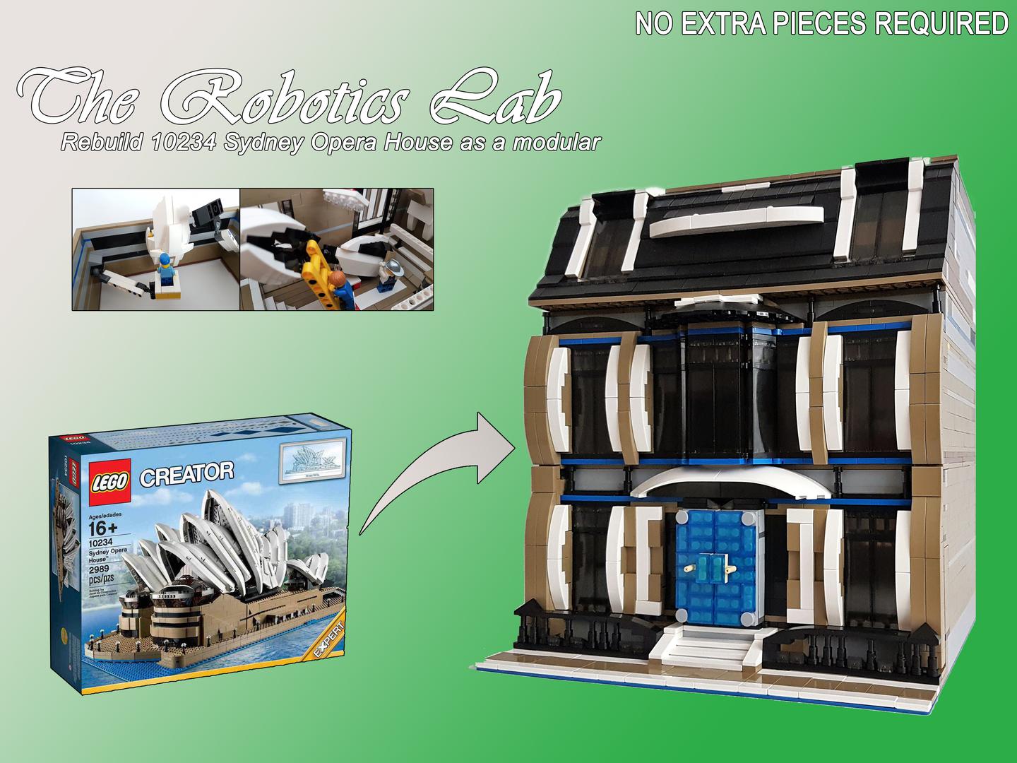The Robotics Lab (10234 Sydney Opera House Alternate Model Modular)