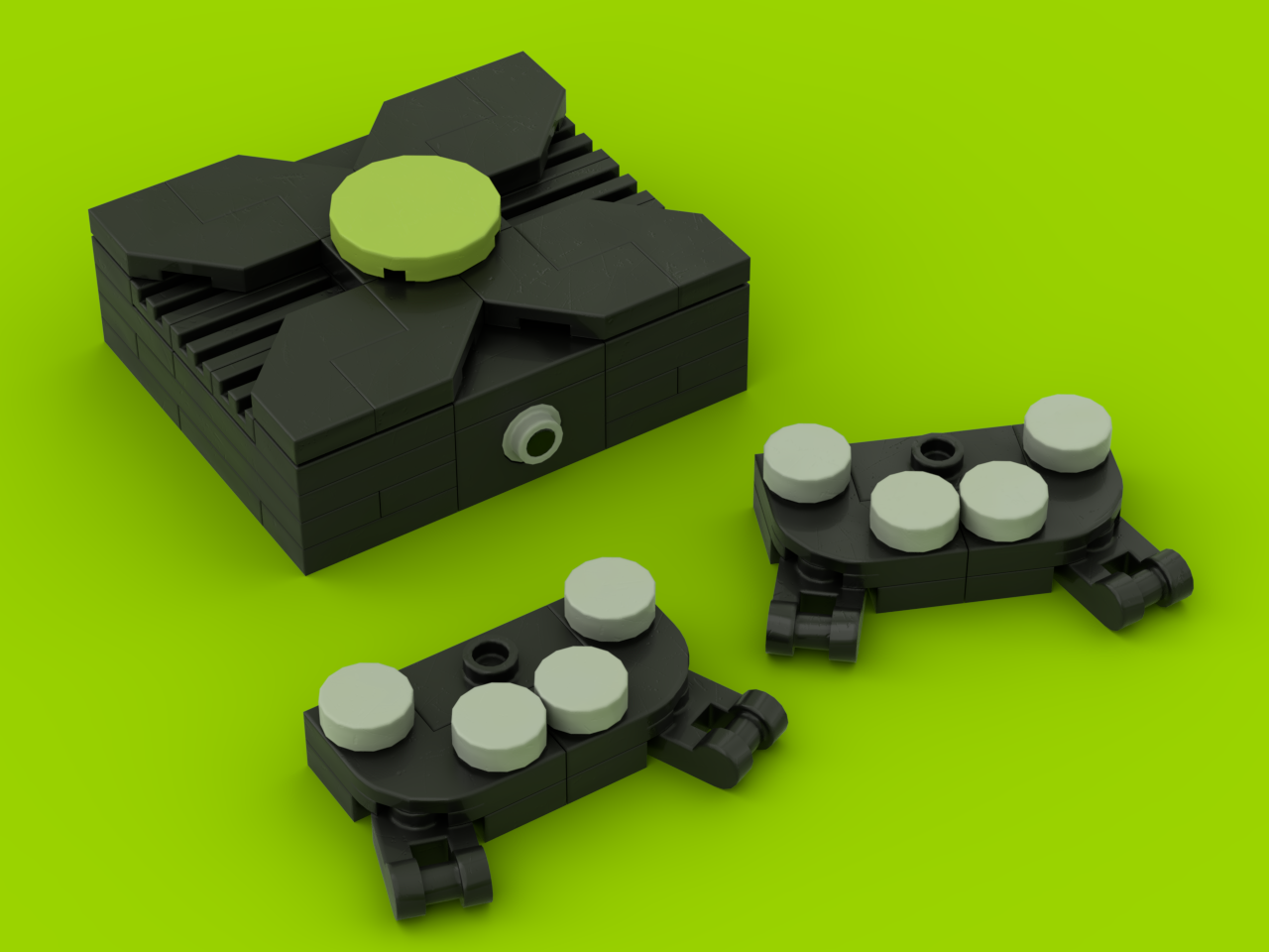 Original X-BOX with Pads