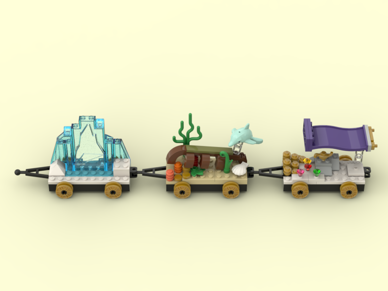 Celebration Train​ 43212 extra carriages