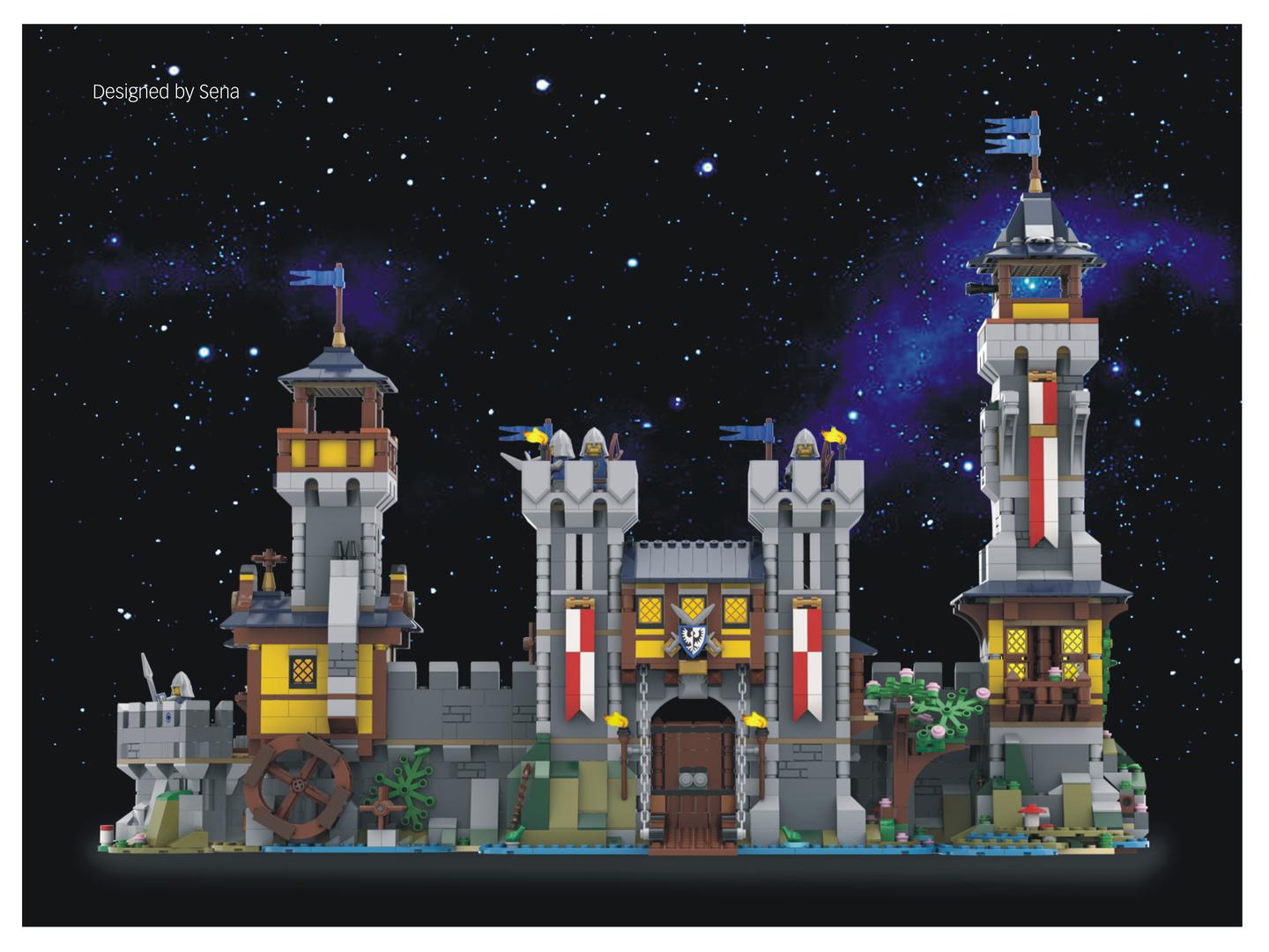 Introducing the "Black Falcon's Castle - 2023" MOC