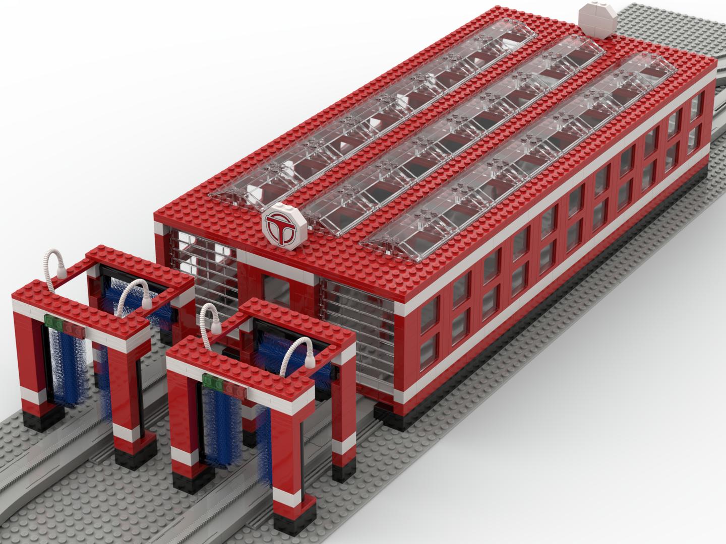 Monorail Wash and Repair Workshop