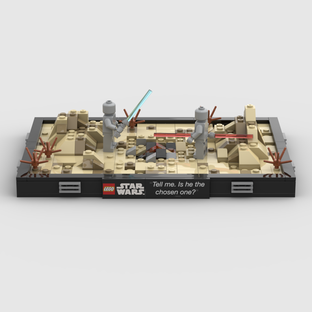 Kenobi vs. Maul Diorama (Rebels)