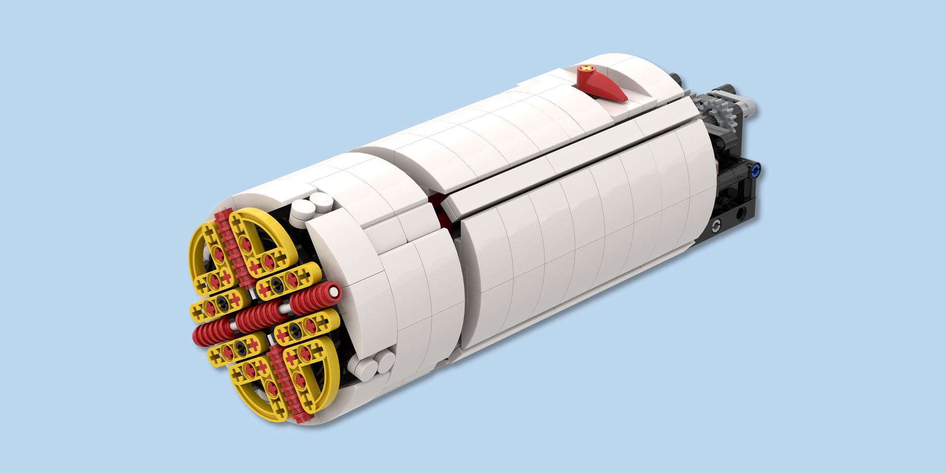 Mini Mountain Mover - Tunnel Boring Machine