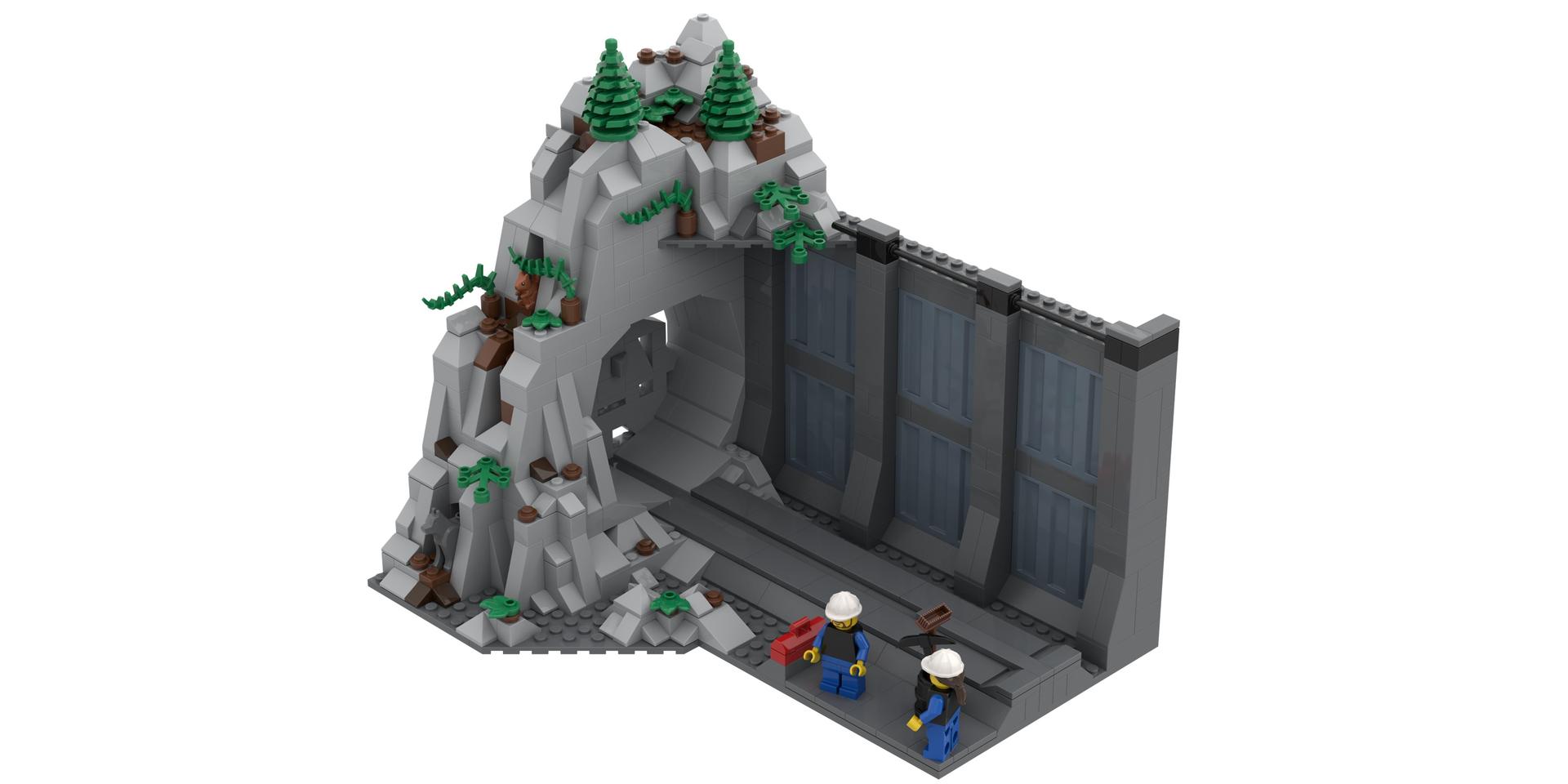 Mini Mountain Mover - Mountain Scene