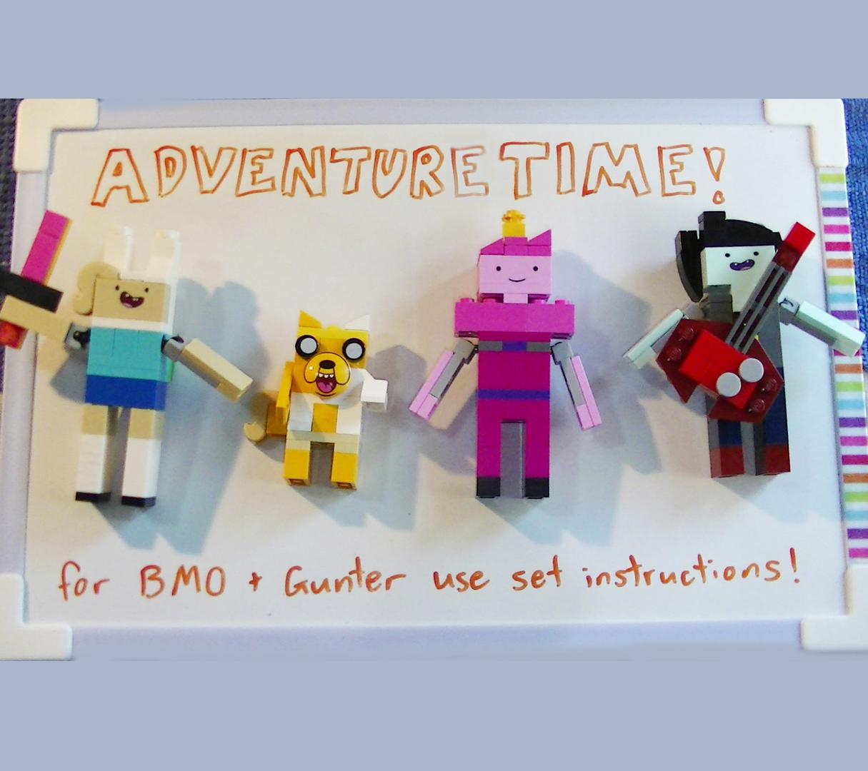 Adventure Time Fiona and Cake alternate build