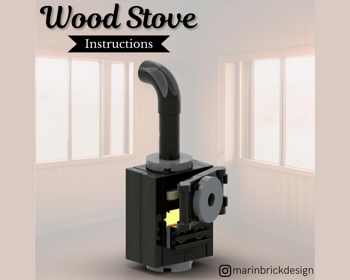 WOOD STOVE - LEGO MOC