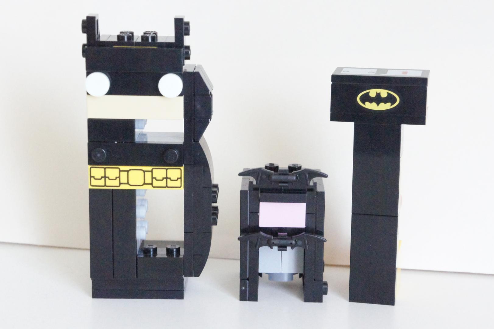 Brickletterz "BAT" alternate build