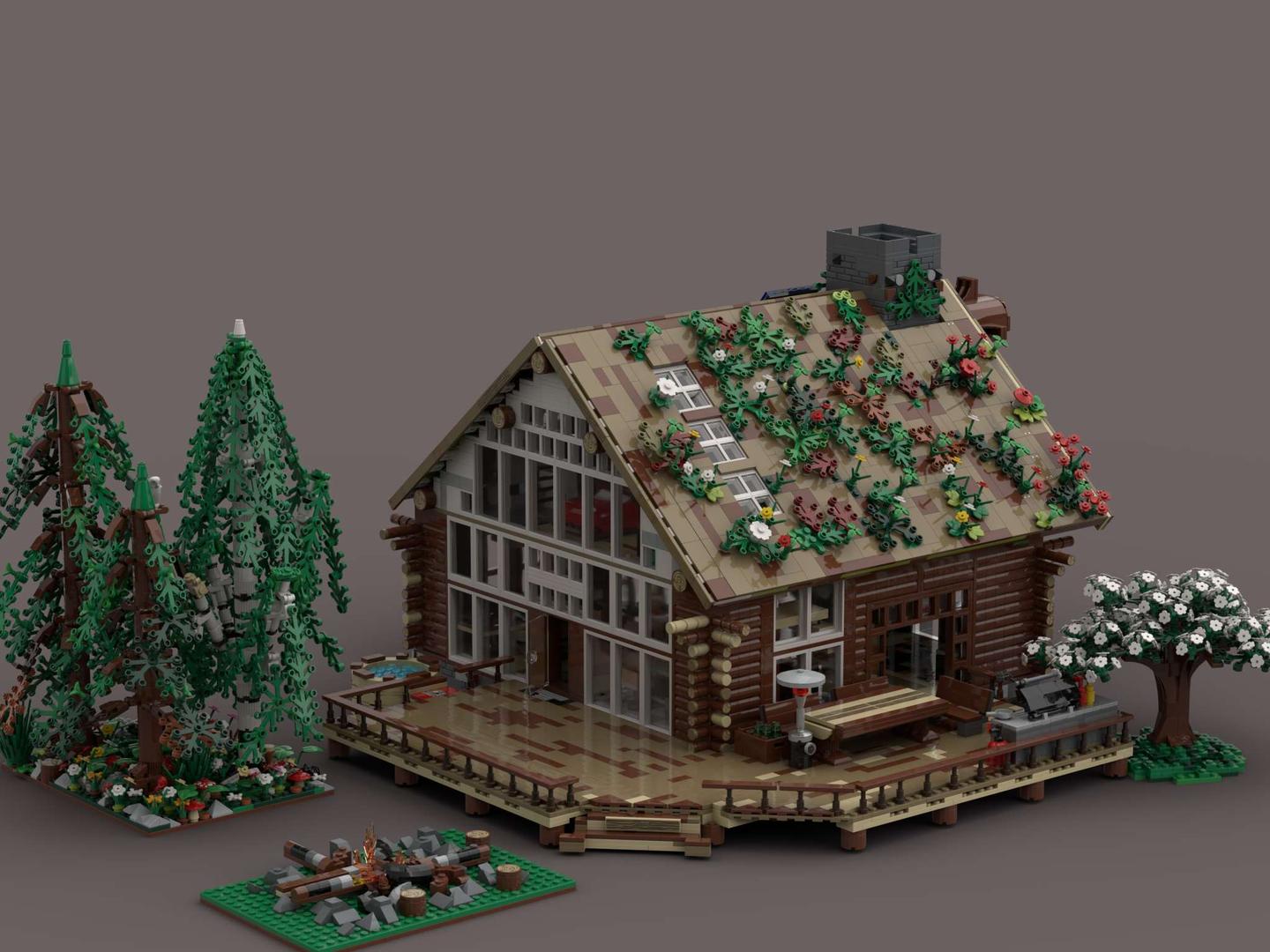 Cabin The Forest Loghouse