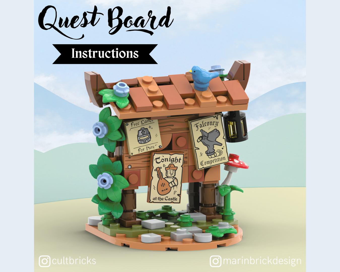 Quest Board - Lego Castle Moc