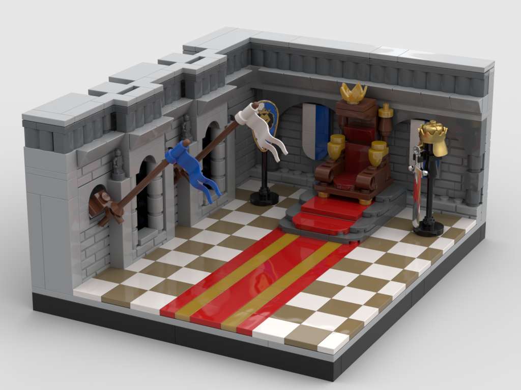 Lion king's throne room