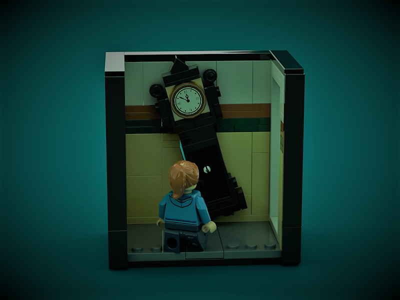 Vecna's Grandfather Clock MOC