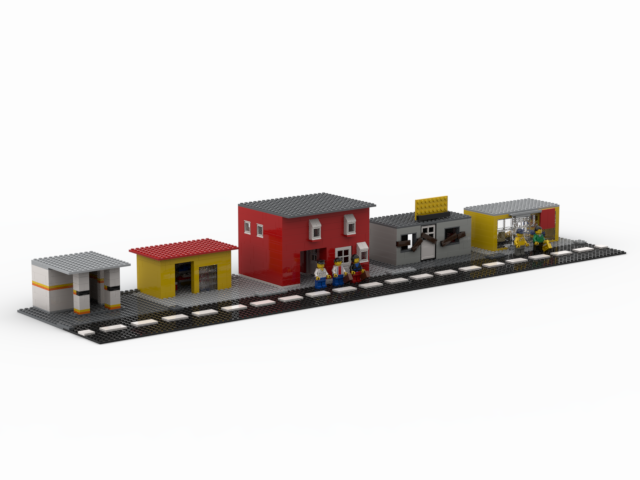 LEGO Town...but through the years