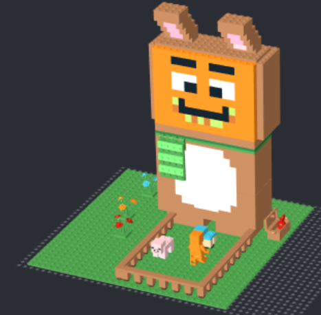 Mini Easter Paluten House