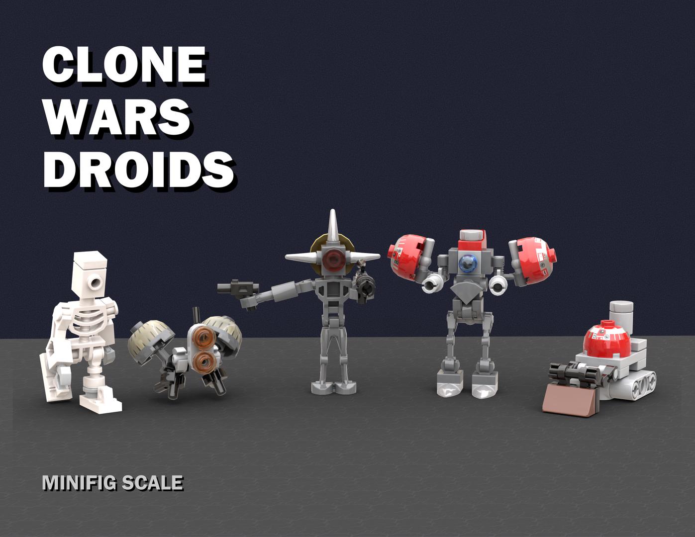 Clone Wars Oddball Droids