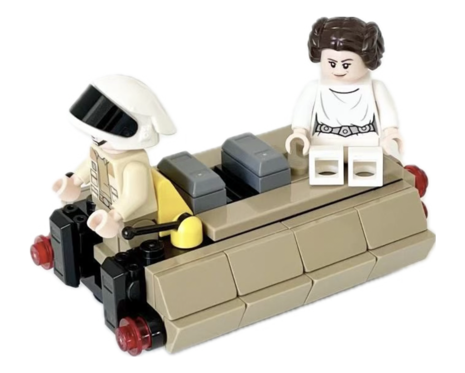 Yavin IV Rebel Transport Speeder / Personnel Troop Carrier