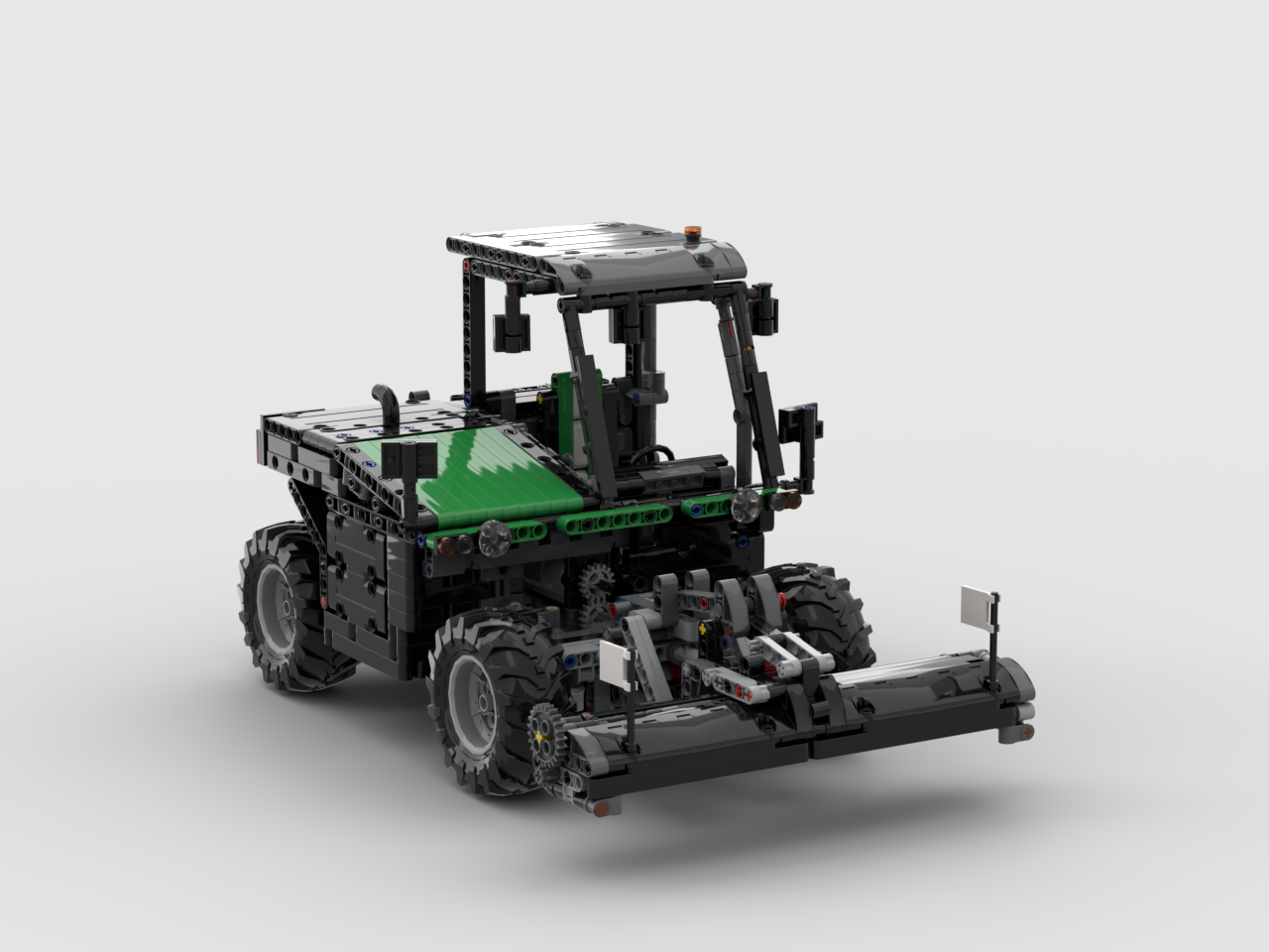 42129 Slope Tractor with PTO Attachments