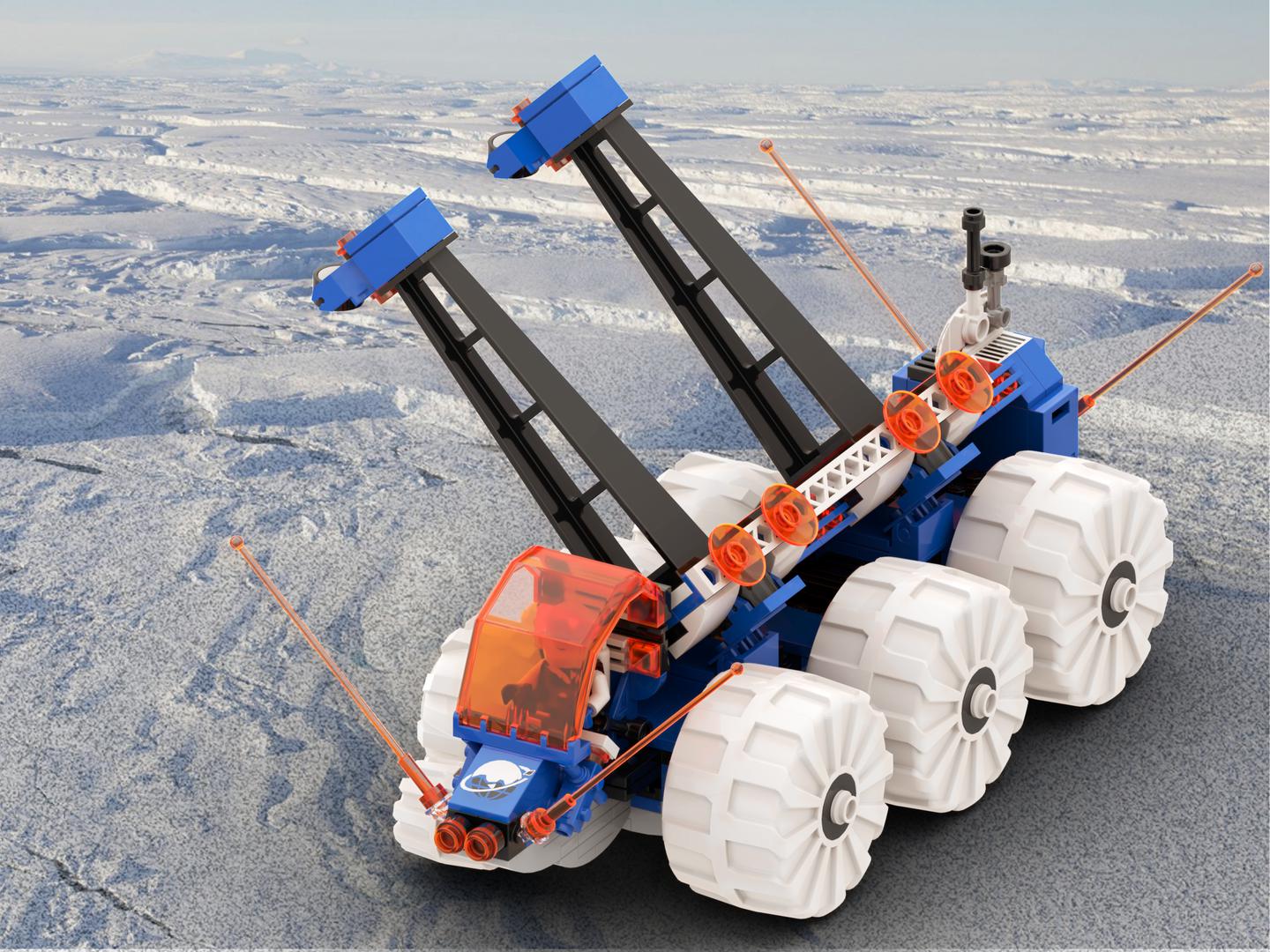 Ice Planet Magnetic Transport Rover