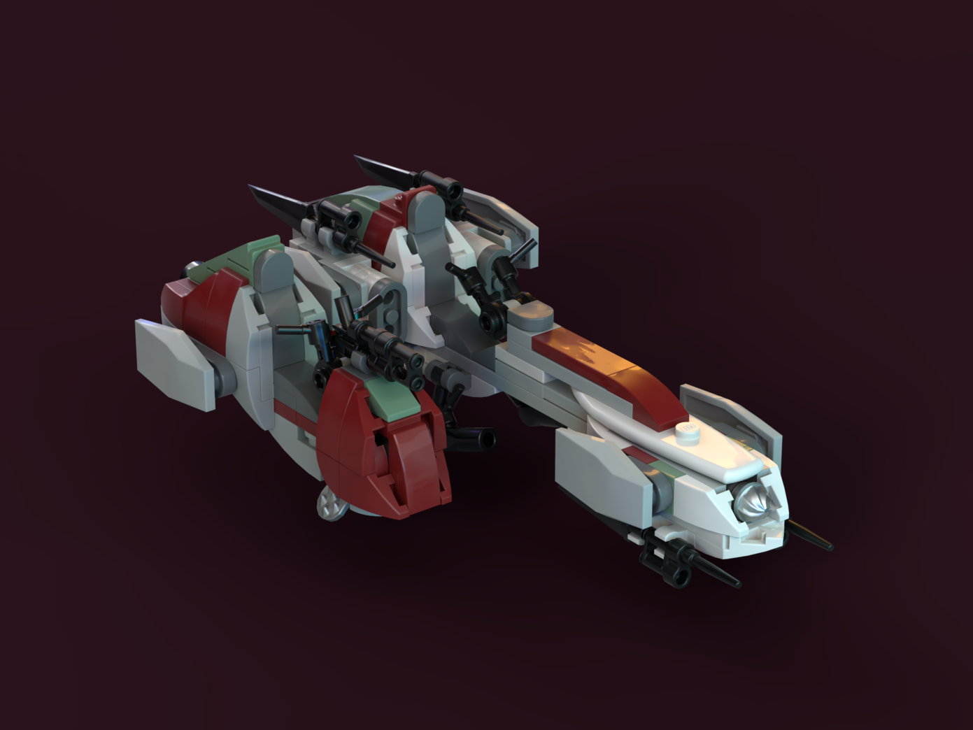 Star Wars - BARC Speeder with Sidecar