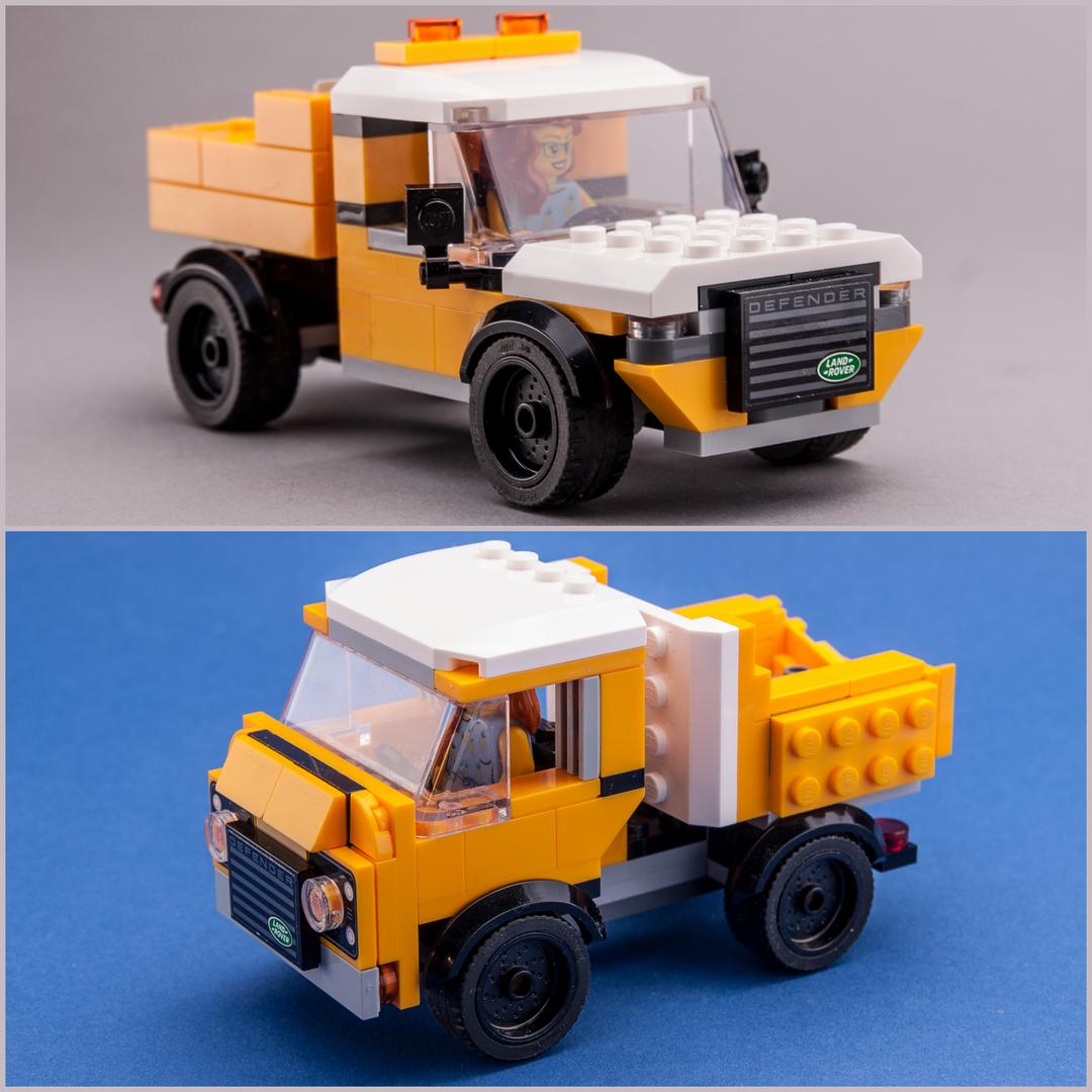 40650 Two Dump Trucks alternate build