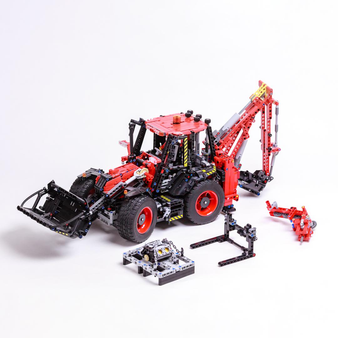 Backhoe Loader (42082 Rough Terrain Crane c-model)