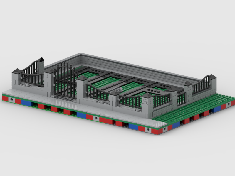Monster Fighters Haunted House 32x48 Base version 2