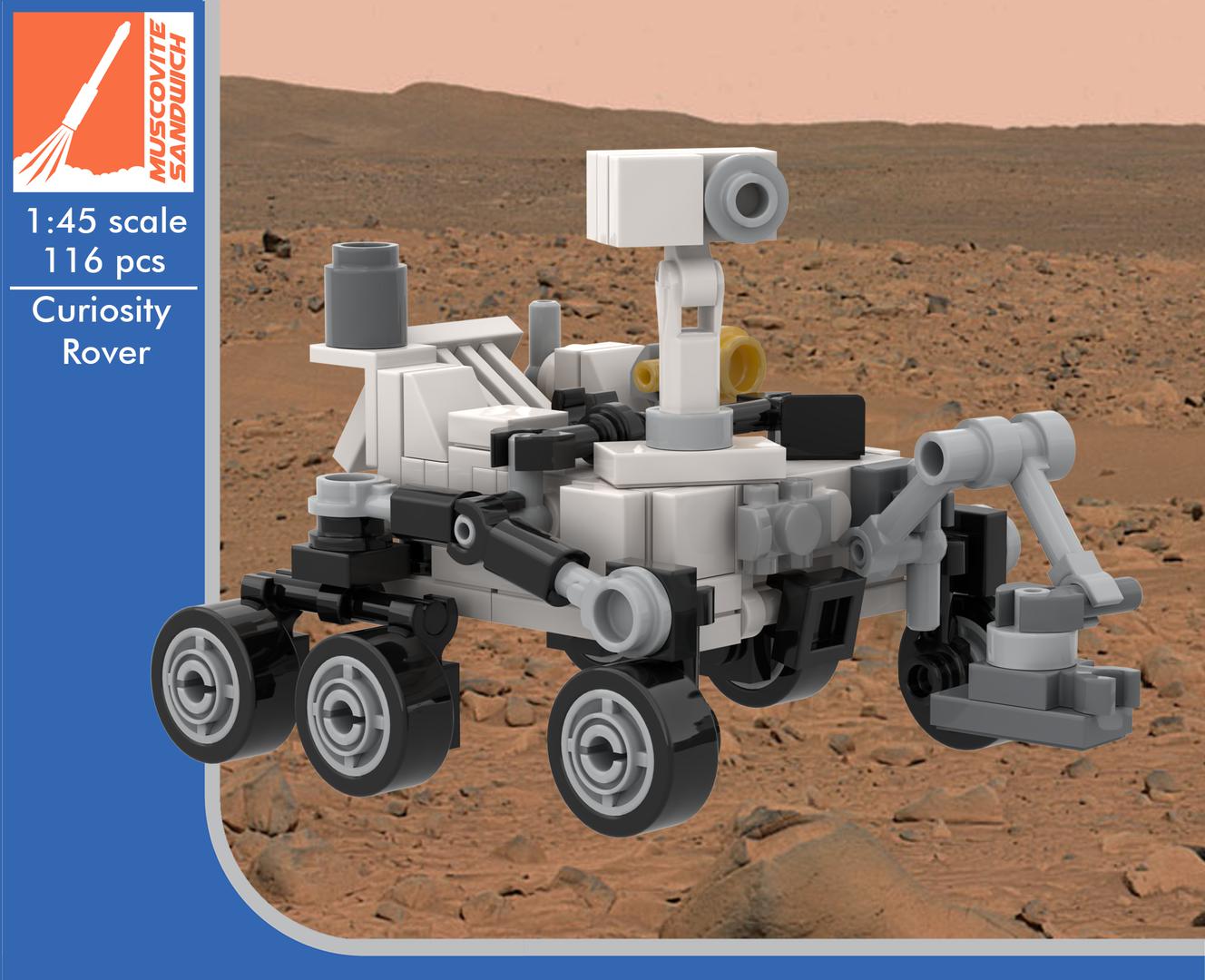 Curiosity Rover [Minifig / 1:45 scale]