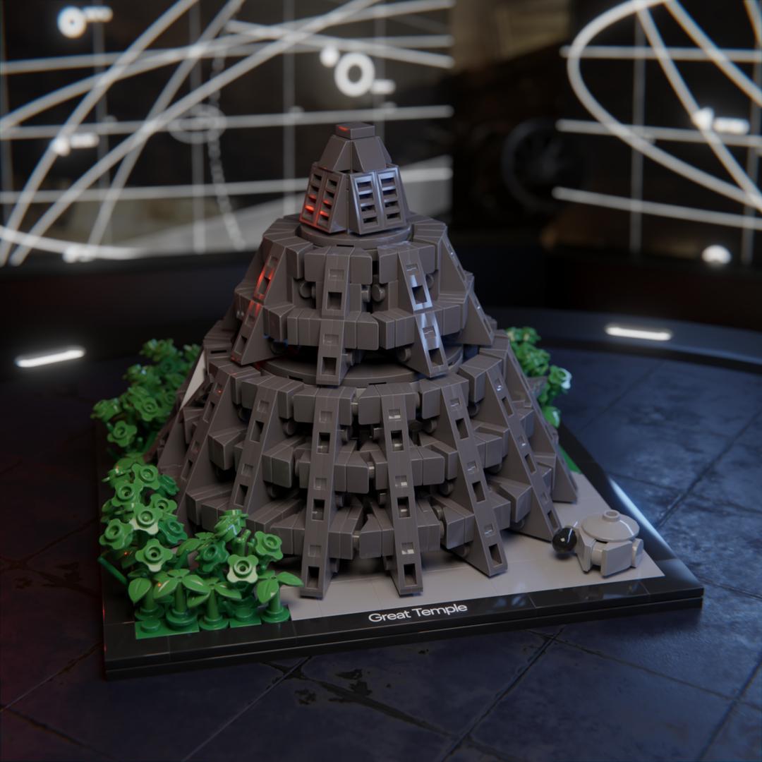 Yavin 4 Rebel Base - Architecture Scale