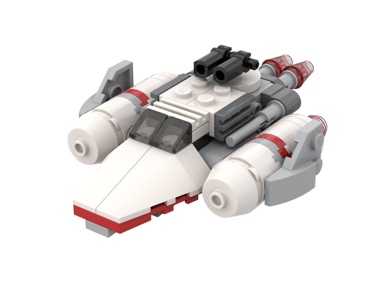 75263 Starfighter #3 alternate build